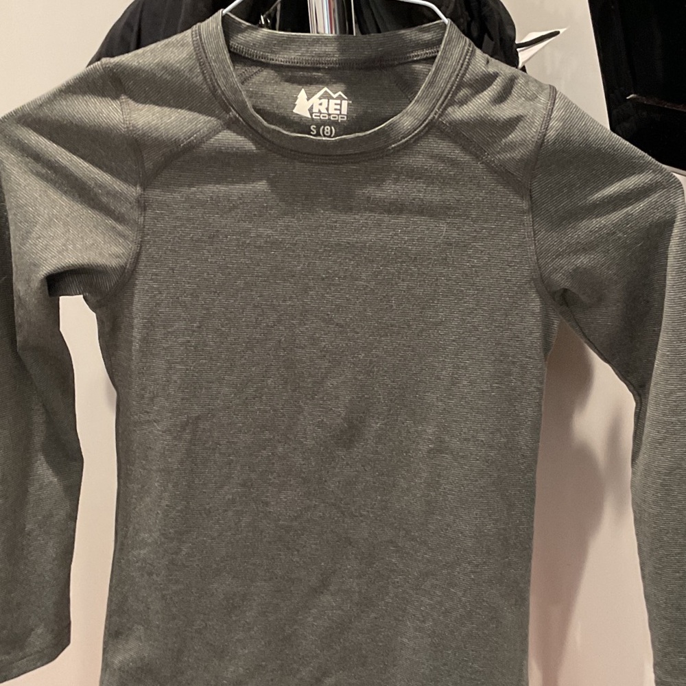 REI Kids Charcoal Long Sleeve Tee
